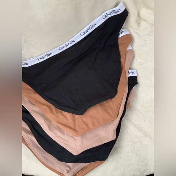 (6) Calvin Klein Women`s Carousel Cotton Bikini Panty - Picture 9 of 10